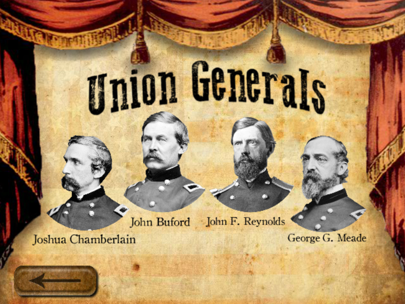 Generals Screen